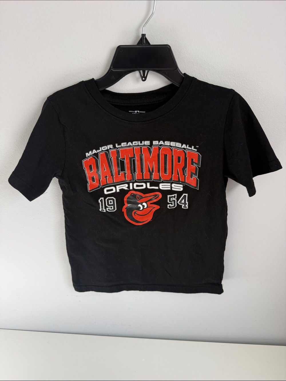 Baltimore Orioles Kids Tee with Orange Logo Genuine MLB Merchandise